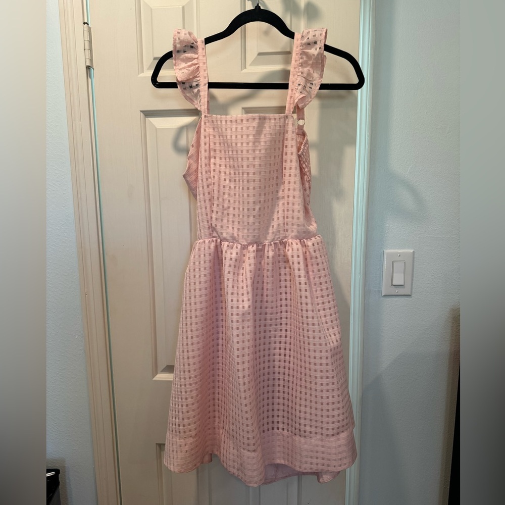 Cute pink summer dress